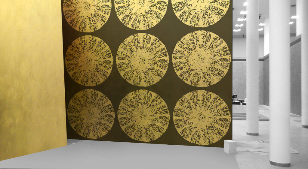 MPdesign - Wandmalerei | PatternPaint Gold